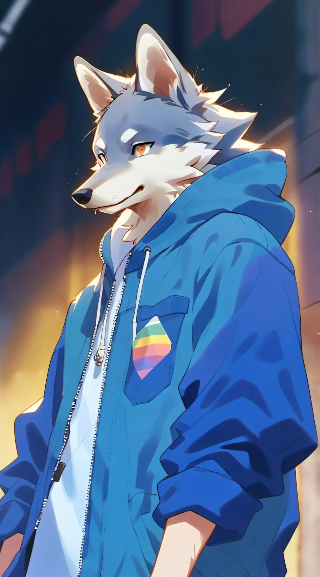 ai character: Arctic background