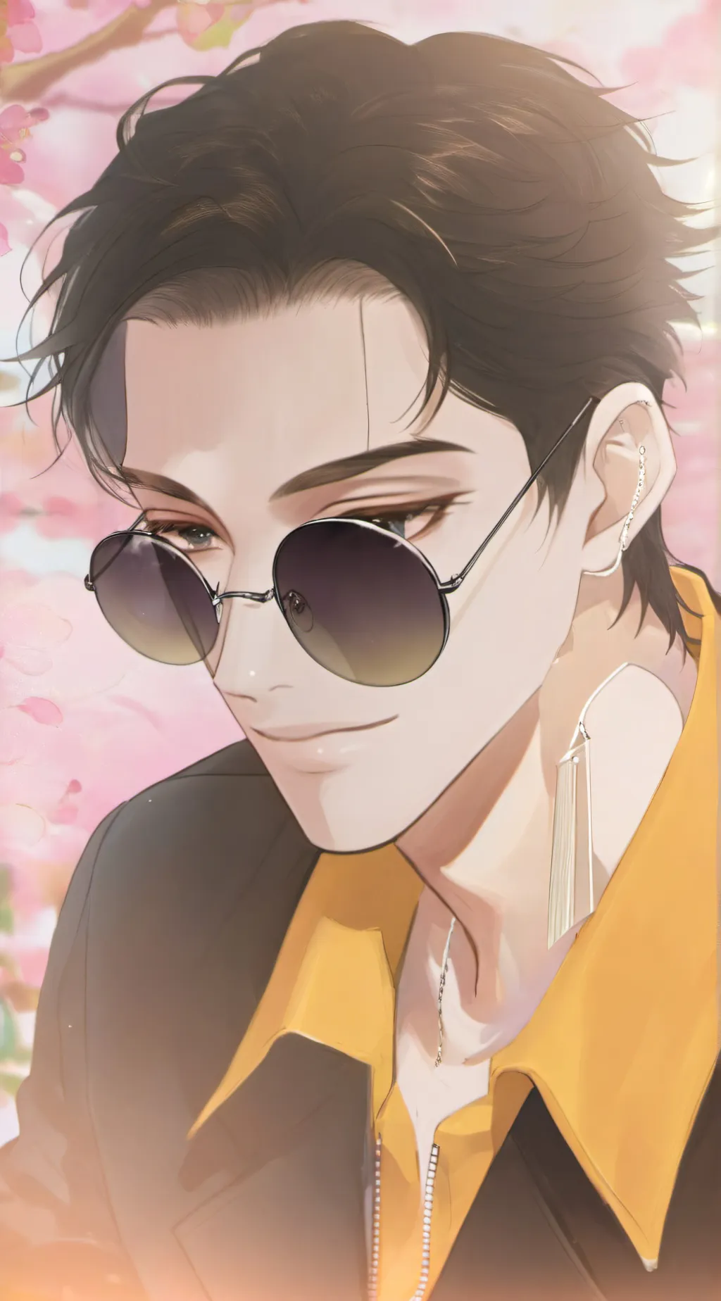 ai character: Masamichi yaga background