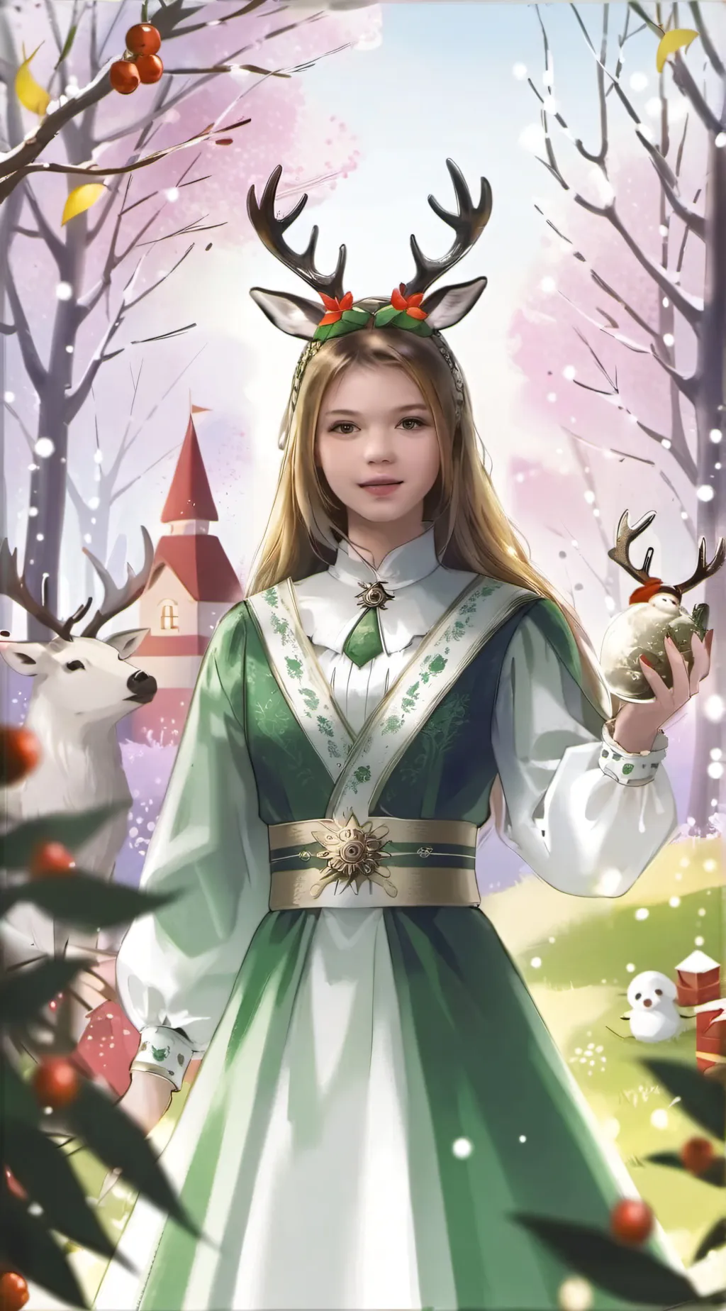 ai character: emma  background