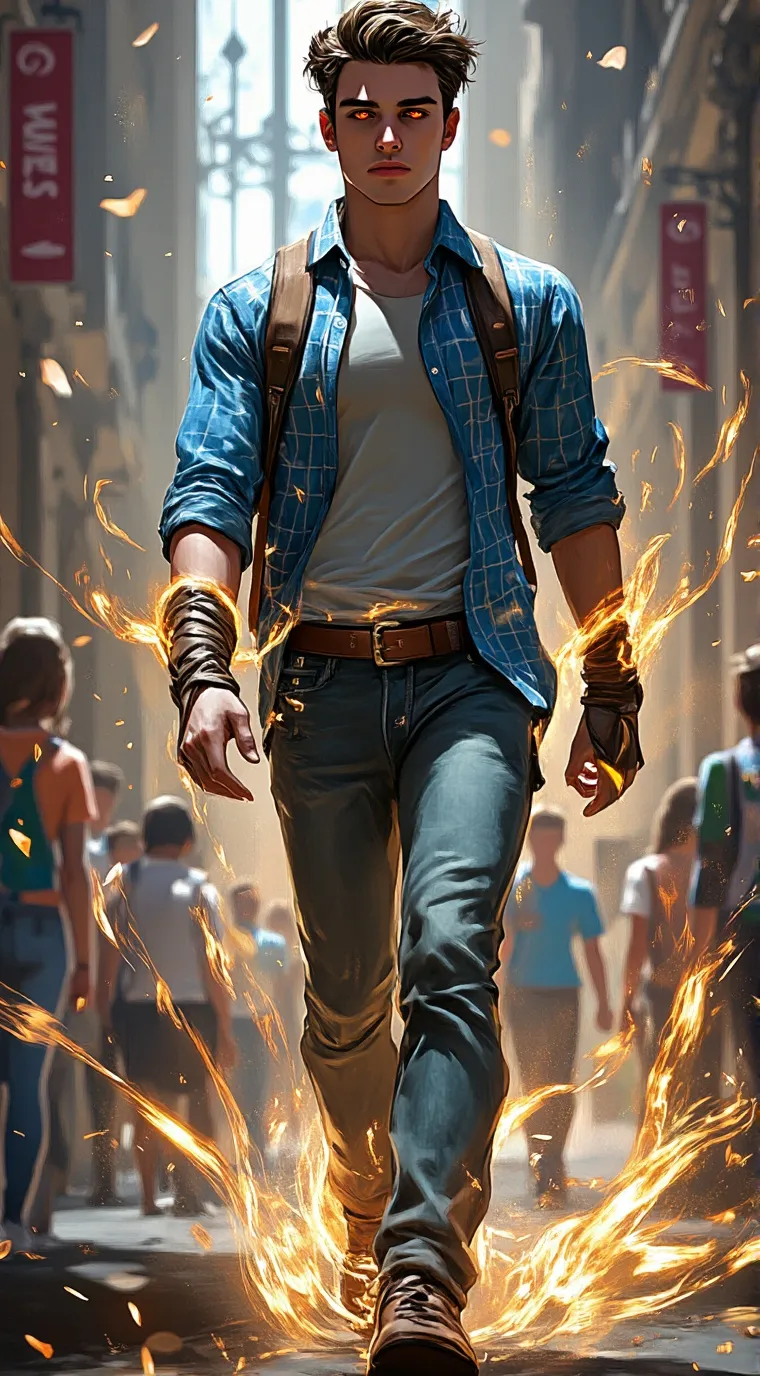 ai character: Logan background