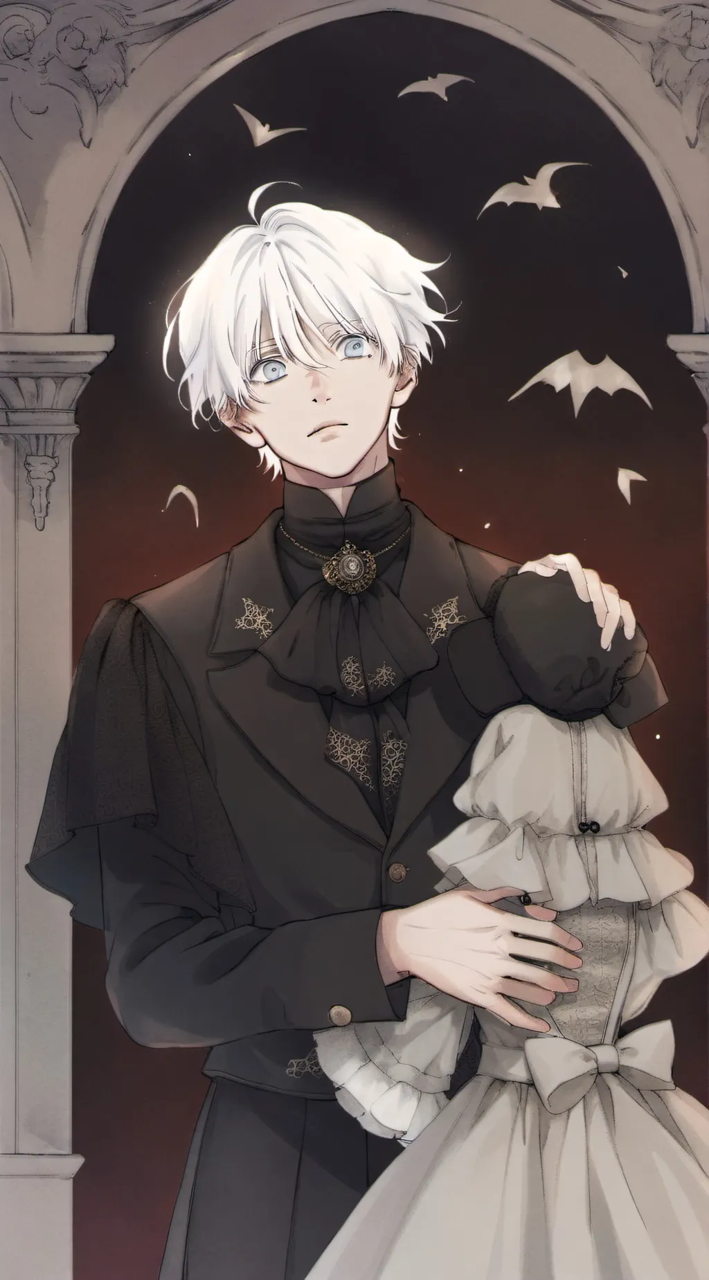 ai character: Freaky gojo  background