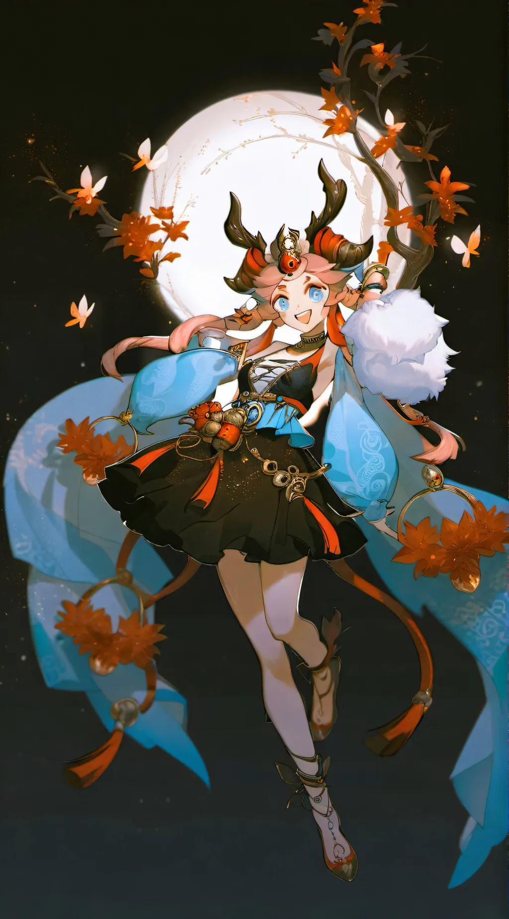 ai character: Star background