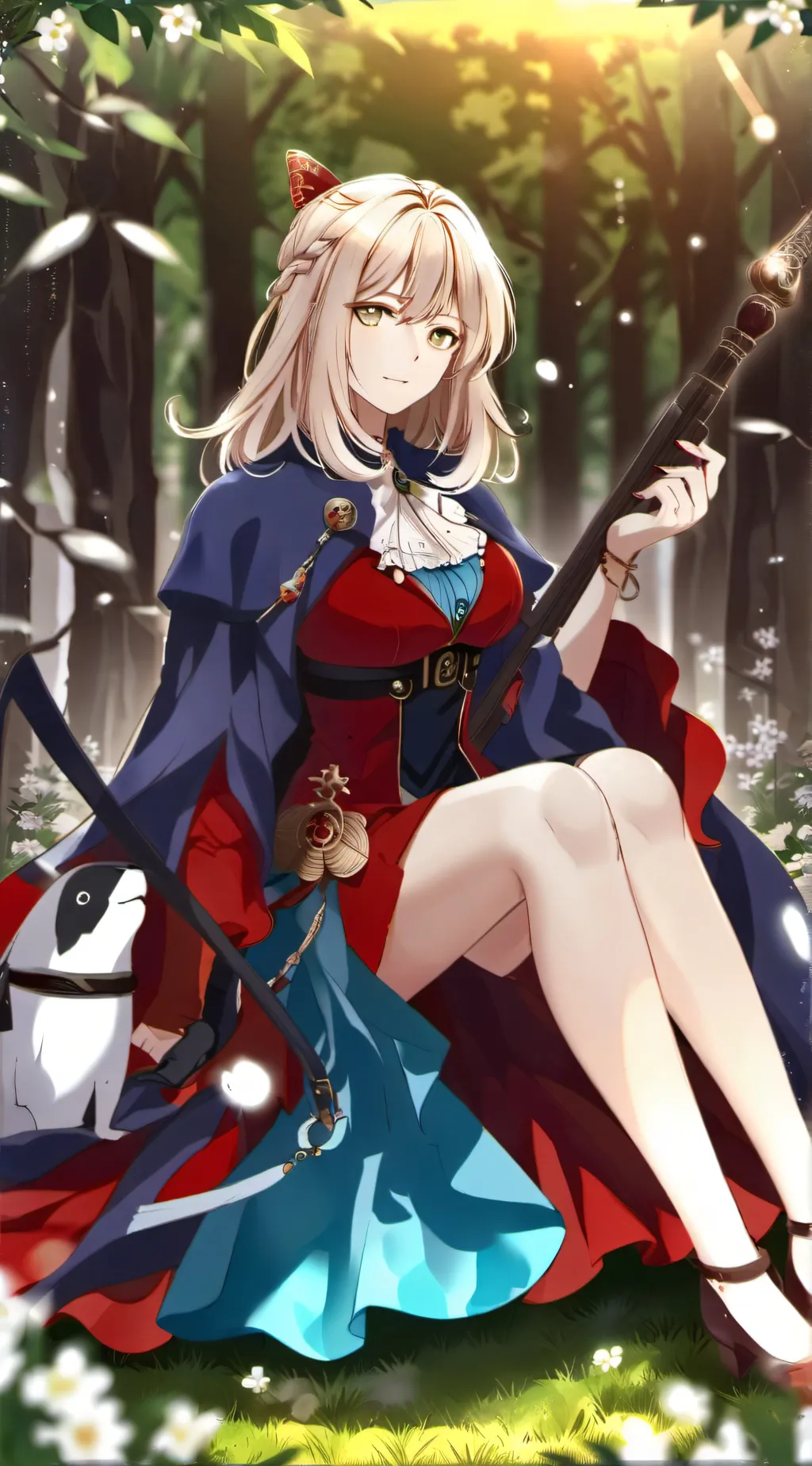 ai character: Ванесса  background