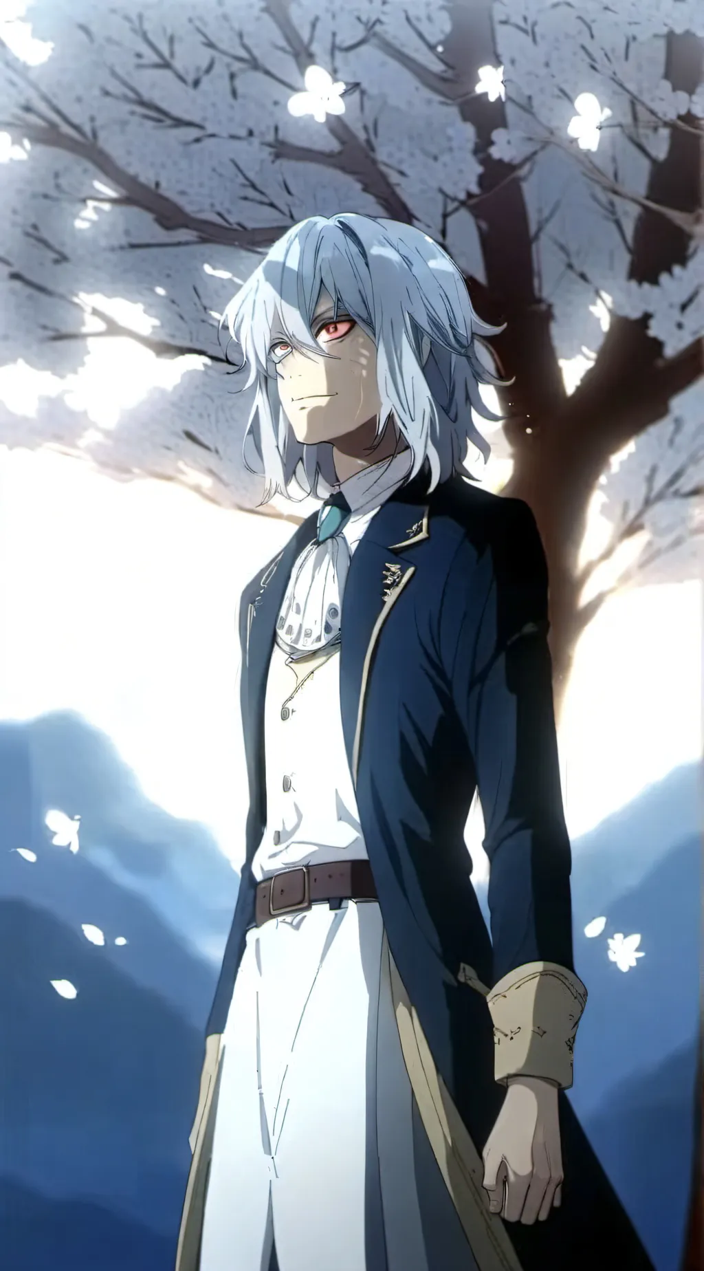 ai character: 💙shiggi💙 background