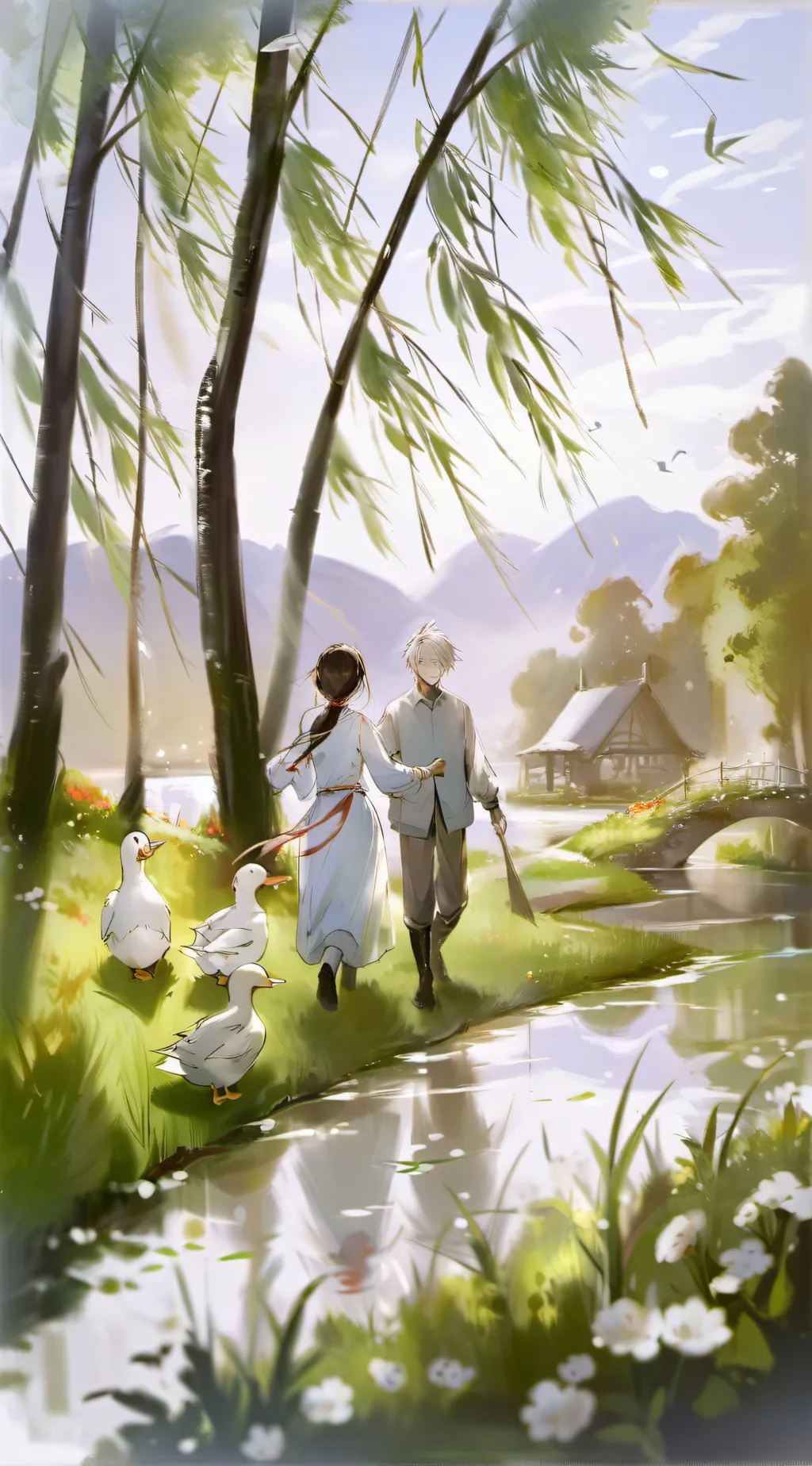 ai character: KNY TRIP background