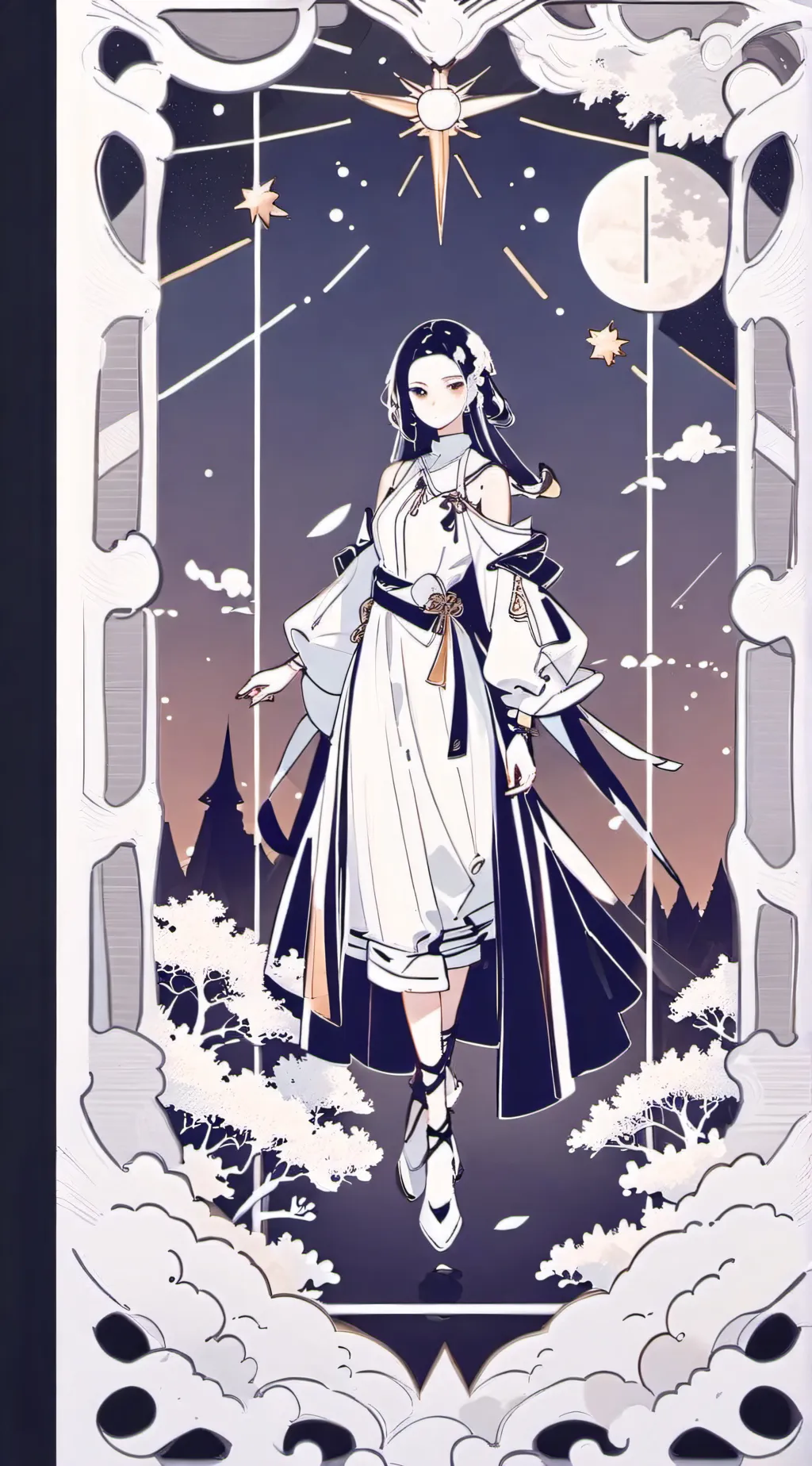 ai character: Mha te odia  background