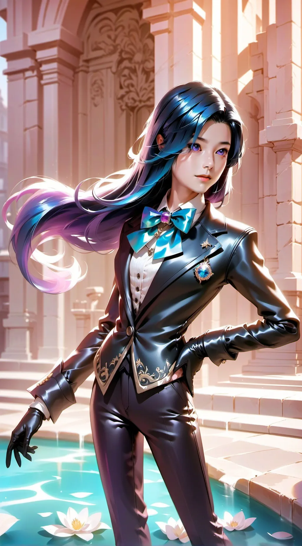 ai character: Hwang Yeji background