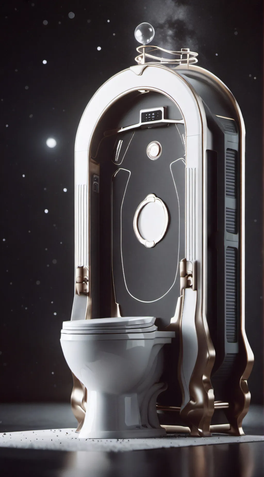 ai character: titans a space background