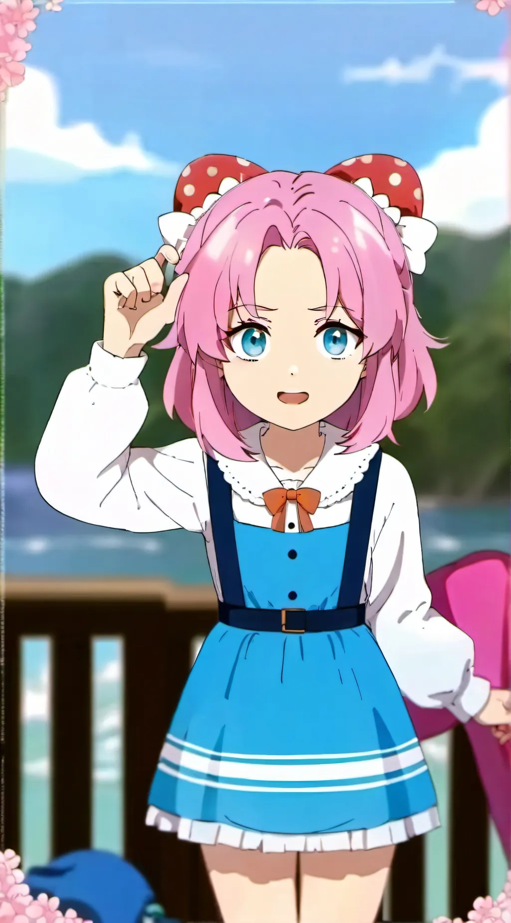 ai character: Clingy daughter ￼ background