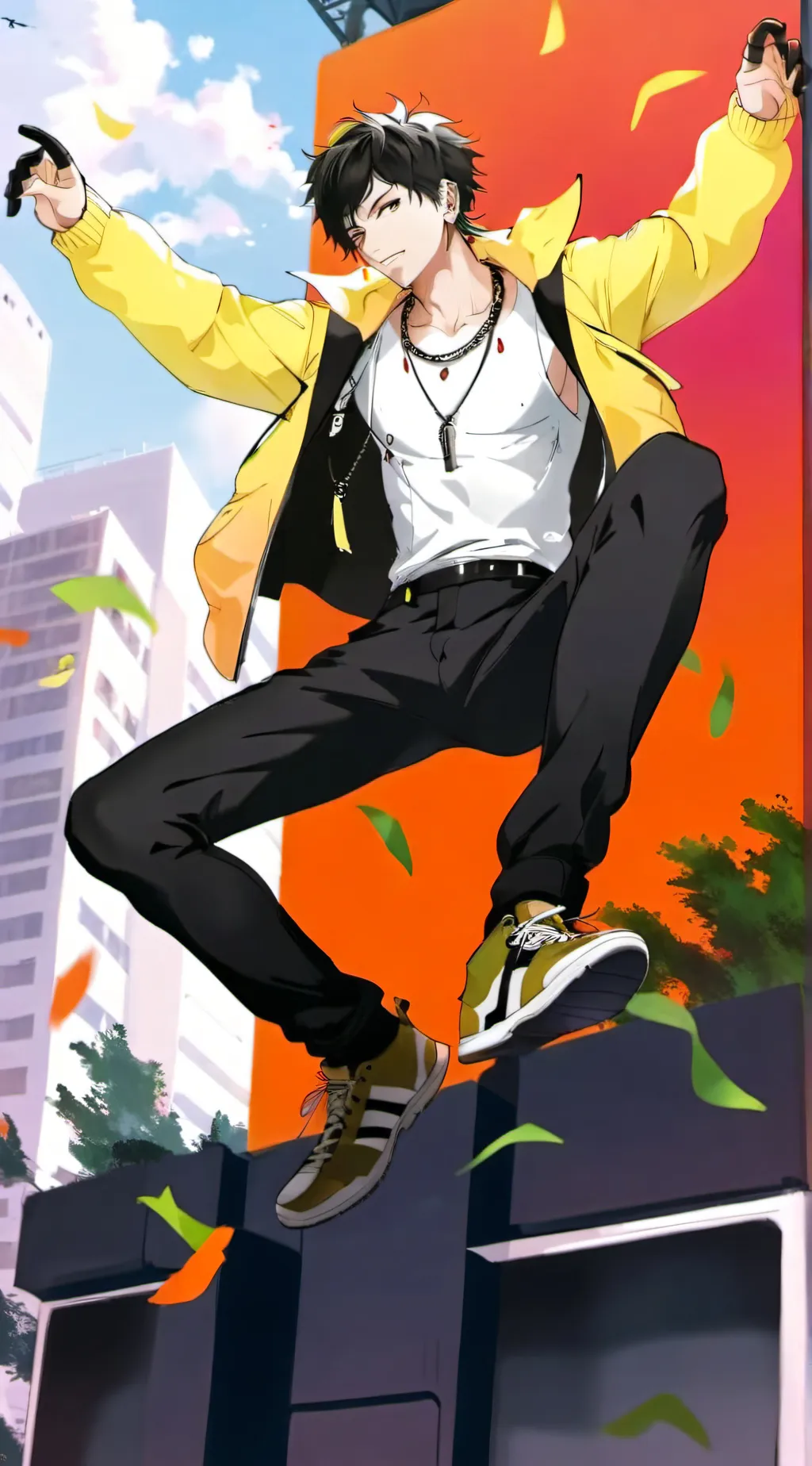 ai character: dandan  background