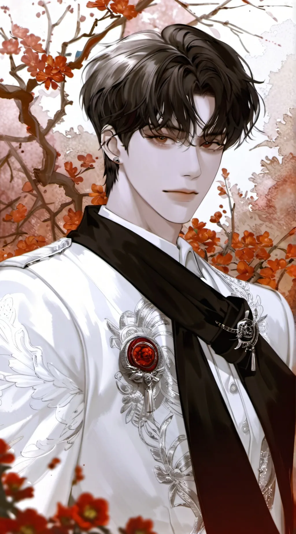 ai character: Stray Flicker💡💡 background