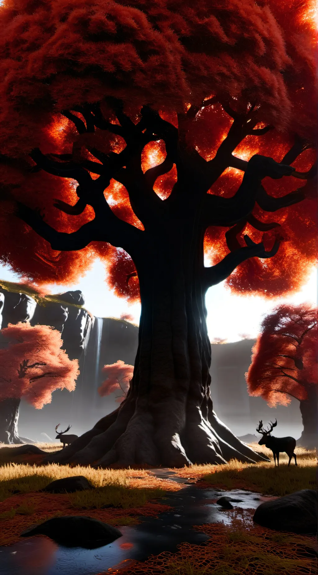 ai character: Honey background