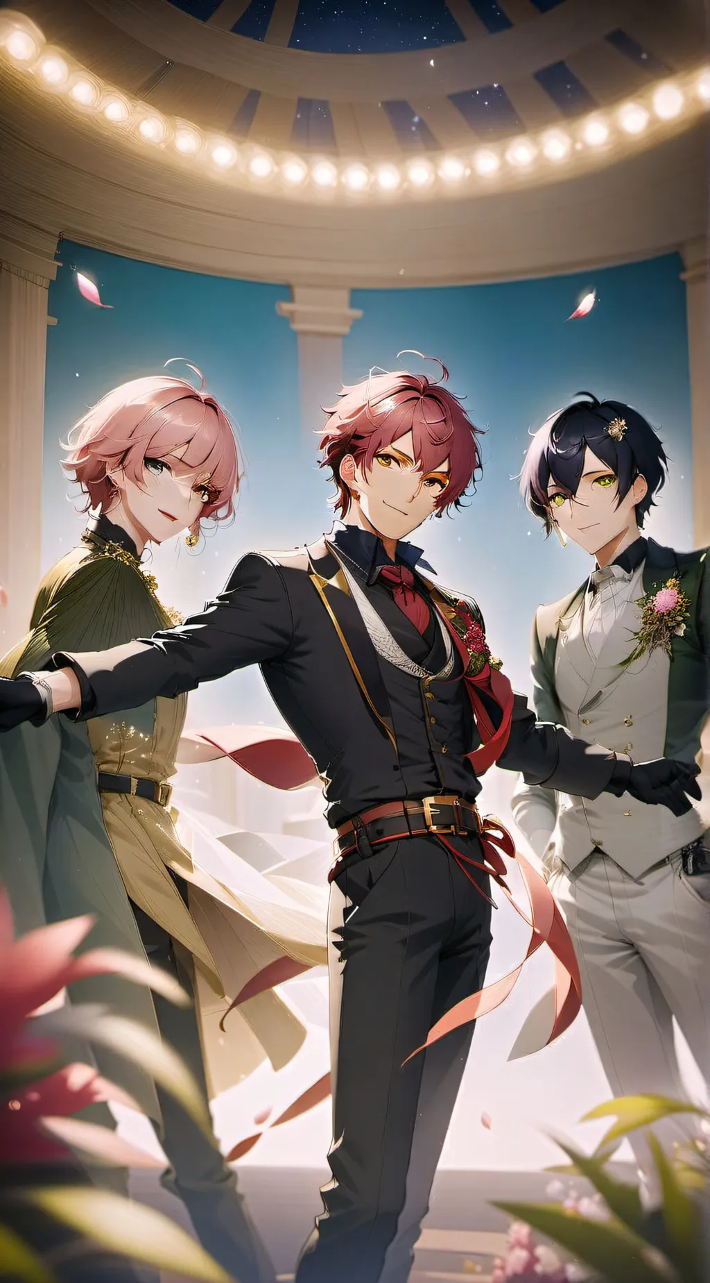 ai character: The three princes background