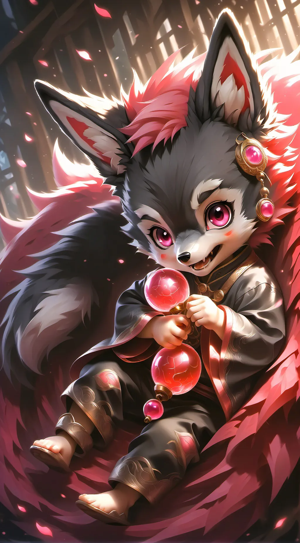 ai character: momma  background