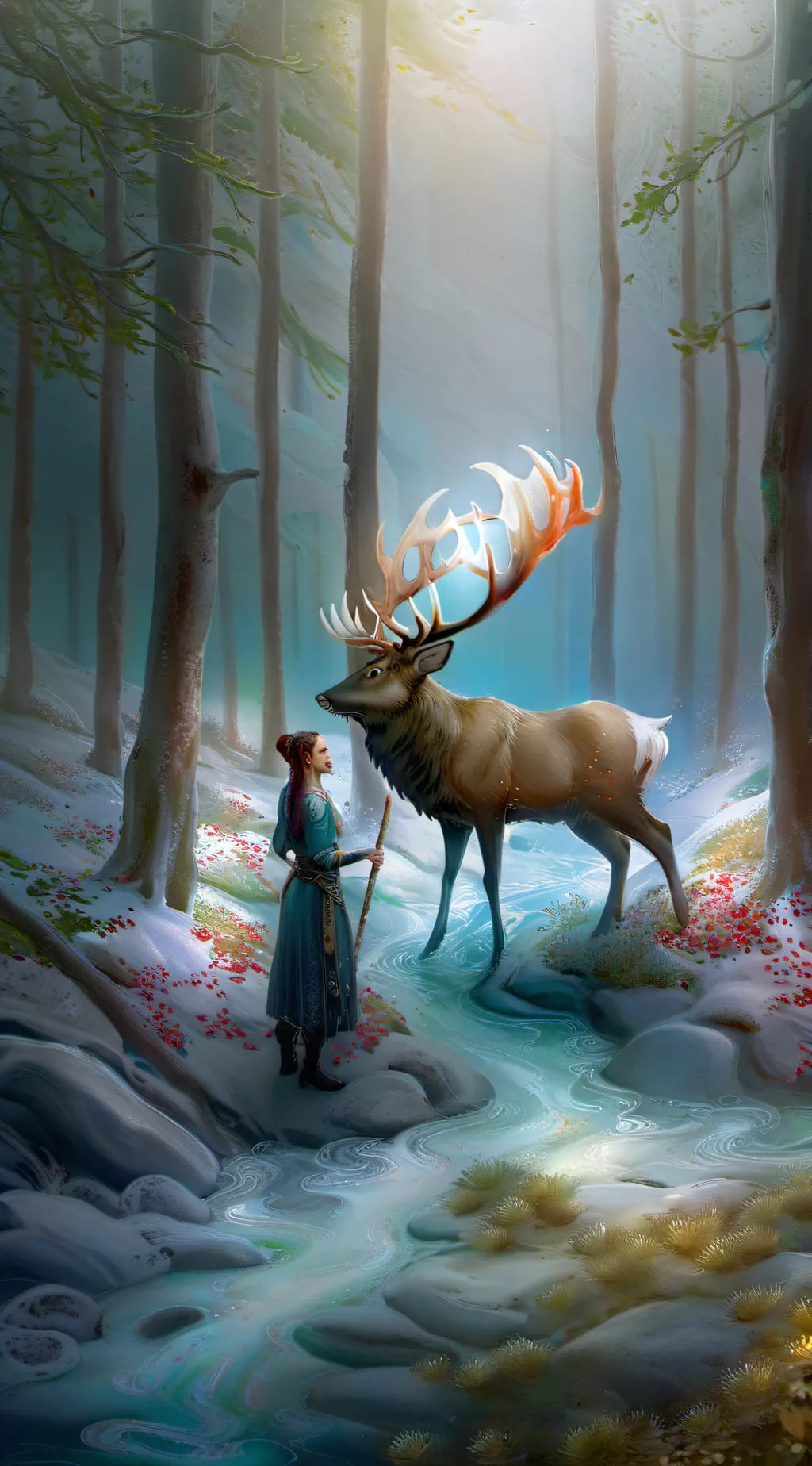 ai character: Are you pretty?  background