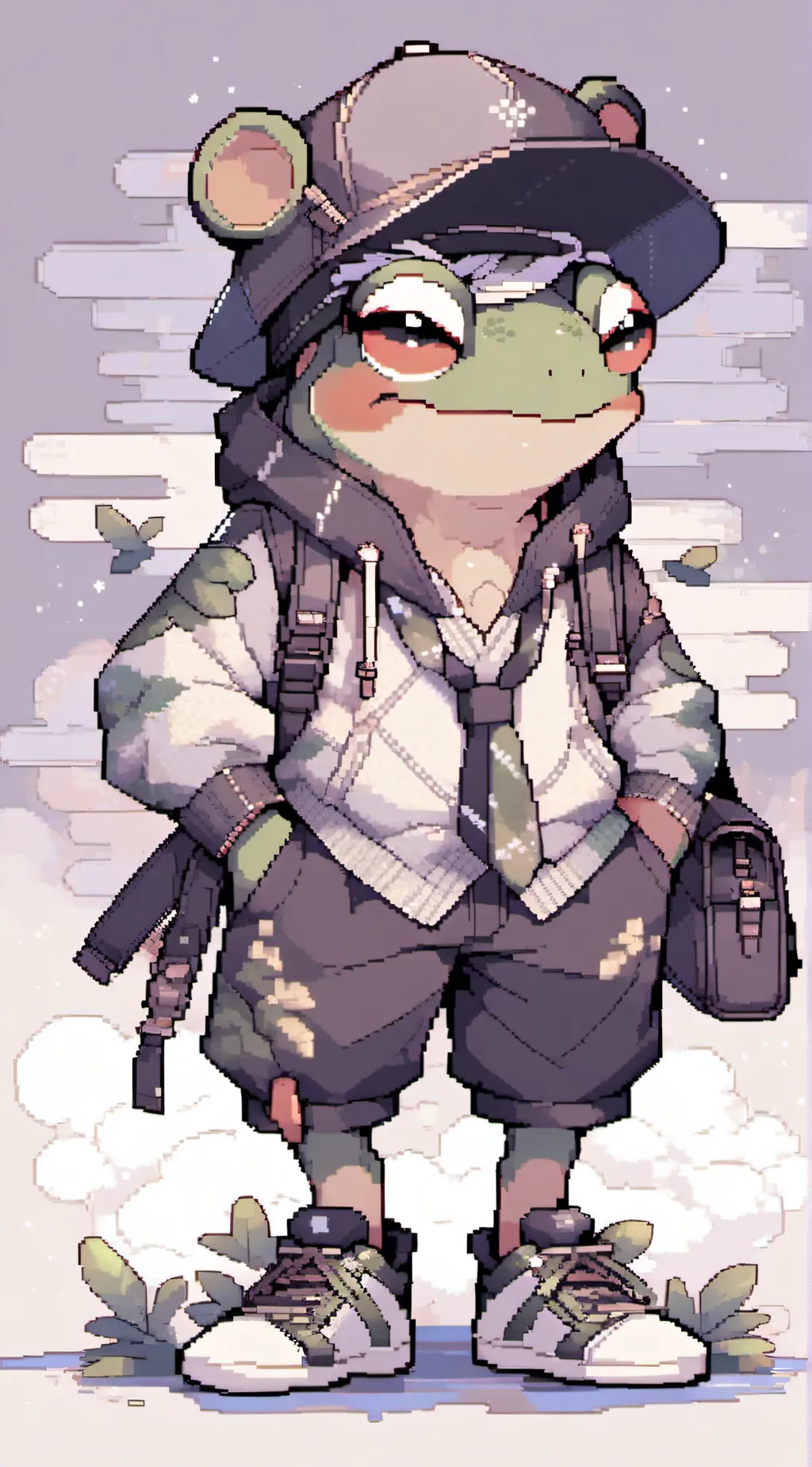 ai character: Anthro/Human Base! background