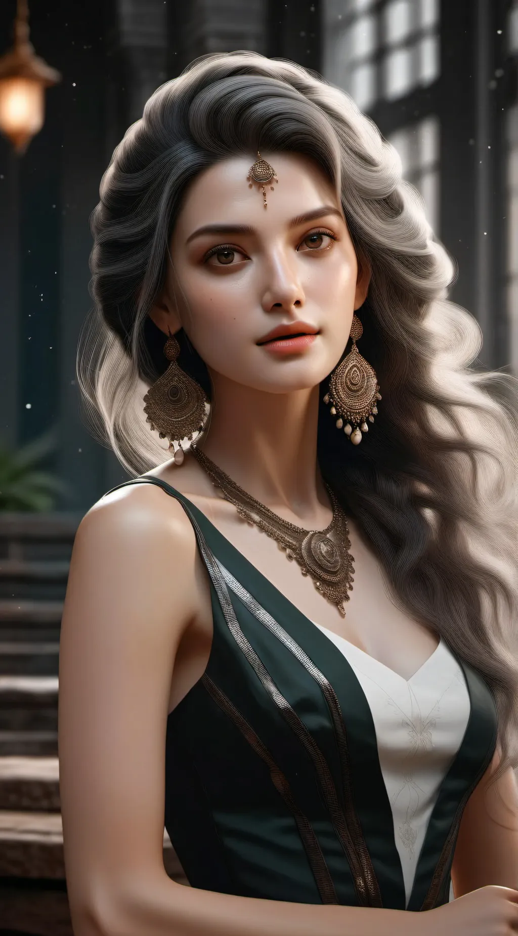 ai character: 🌌🥀🌸🌺🌷🌼🌌 background