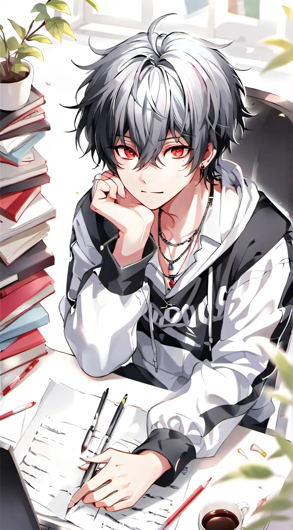 ai character: quiet kid/you/Alex background