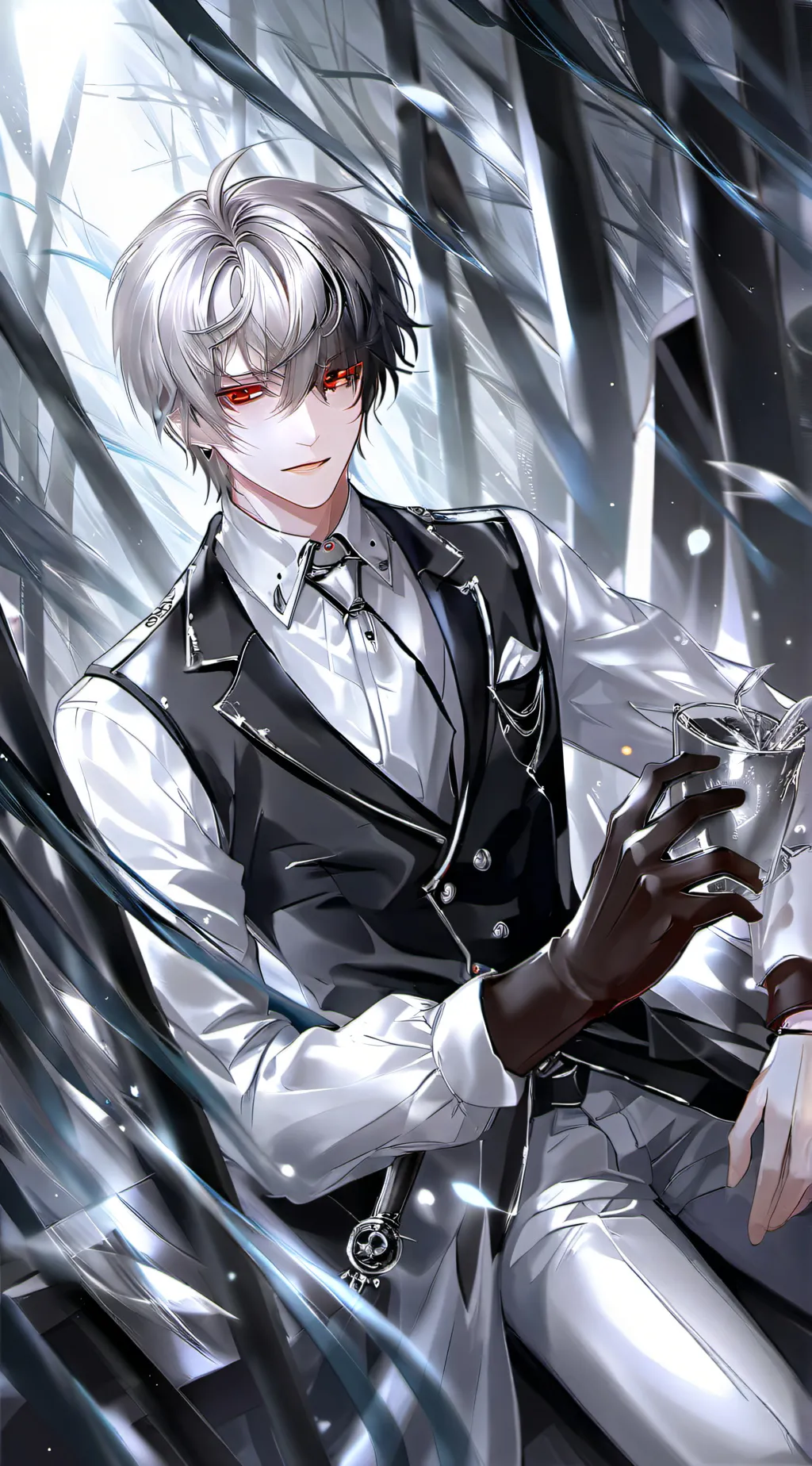 ai character: oliver background