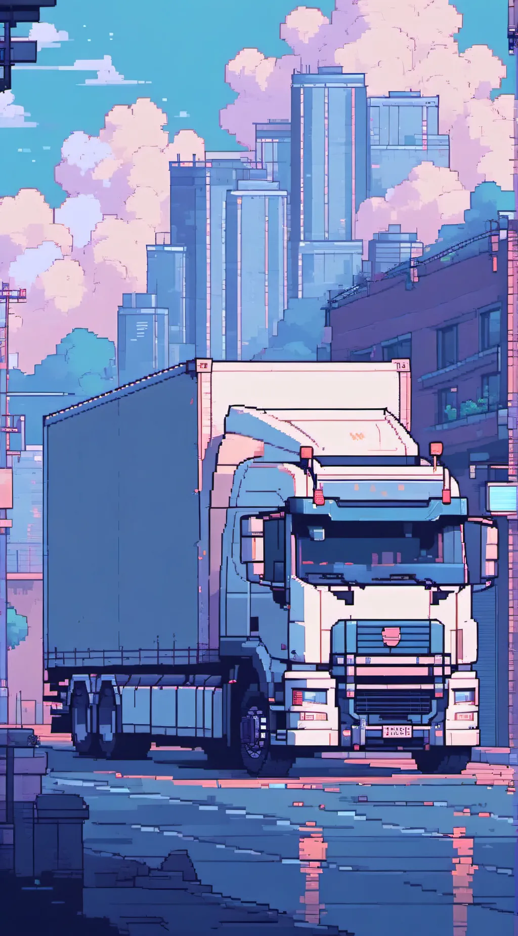 ai character: fpe car au background