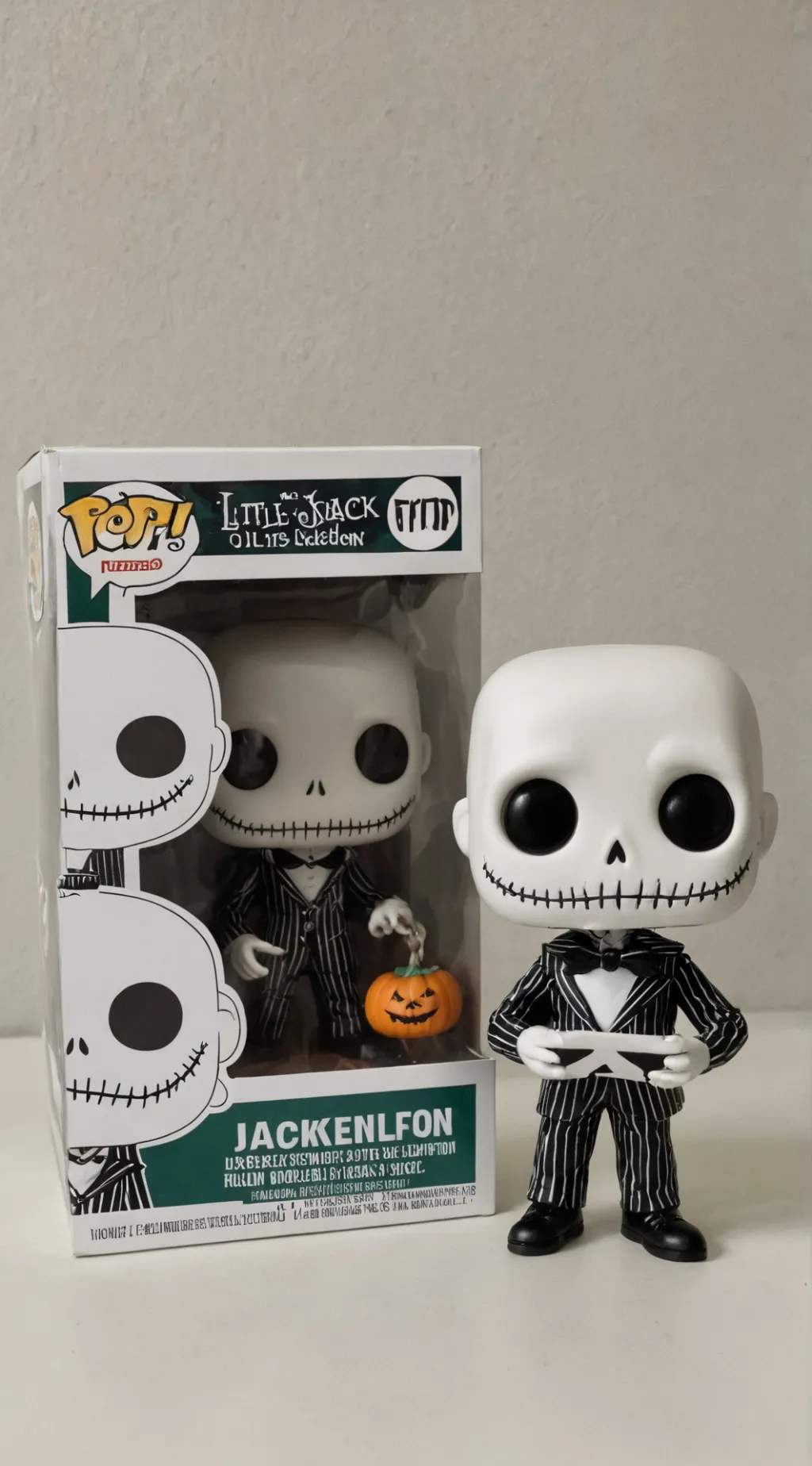 ai character: Mini jack skeleton background