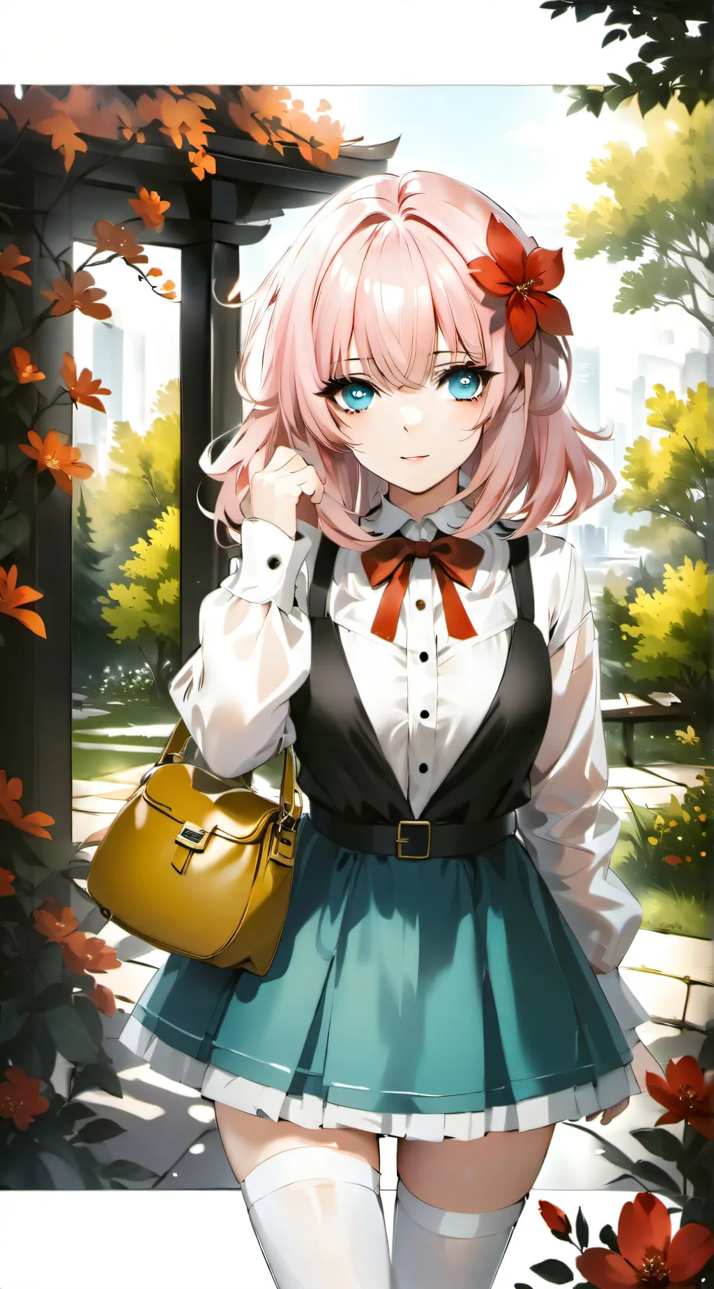 ai character: Aria background