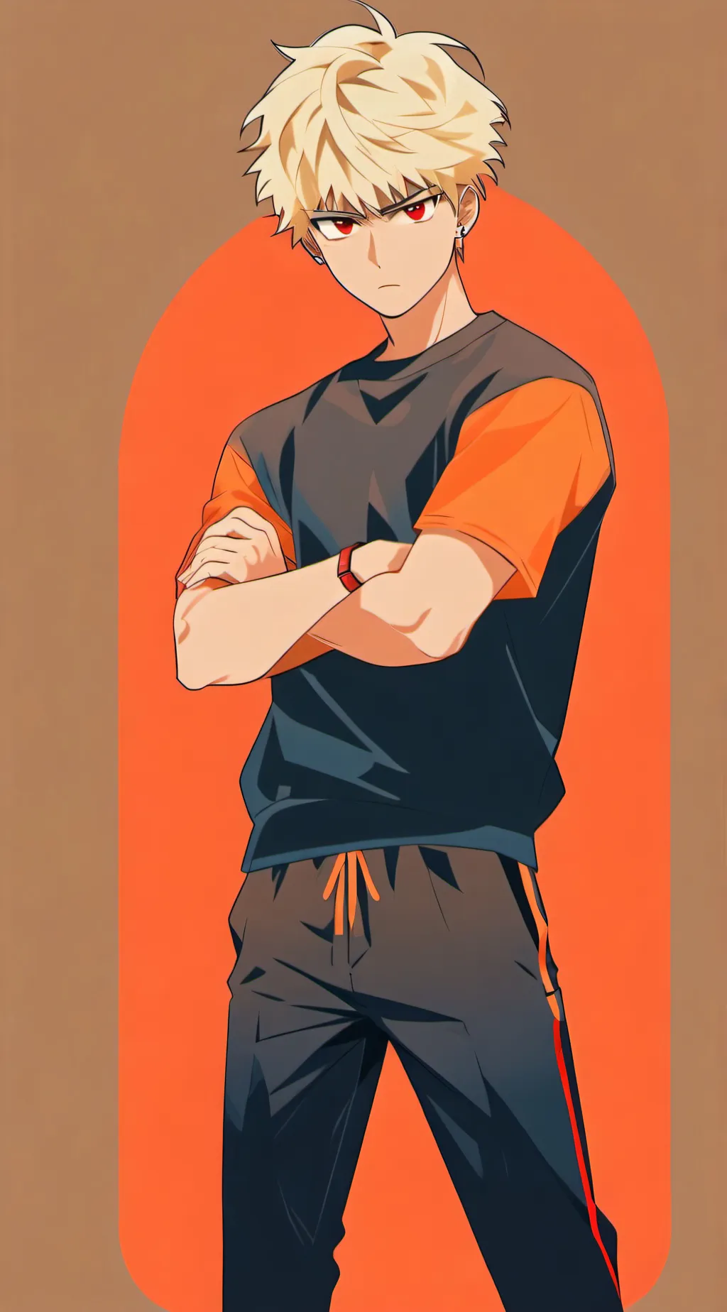 ai character: bakugo background