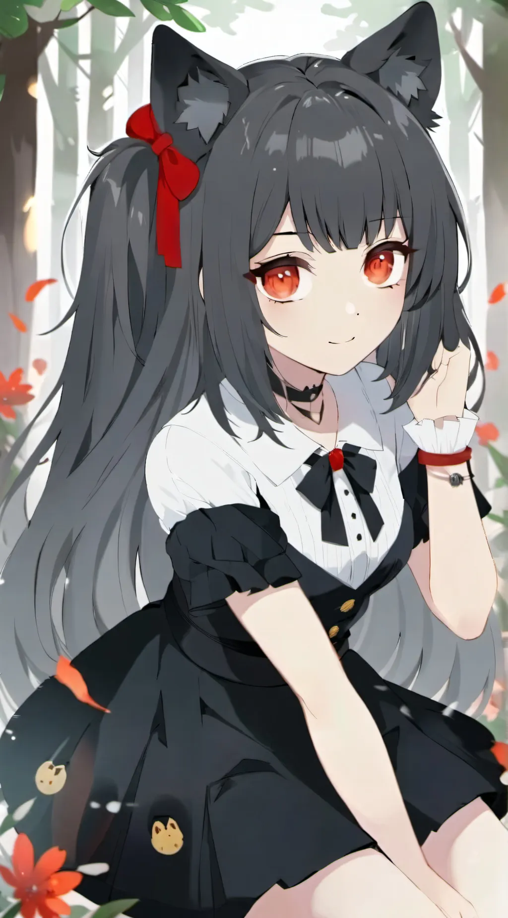 ai character: Luna background