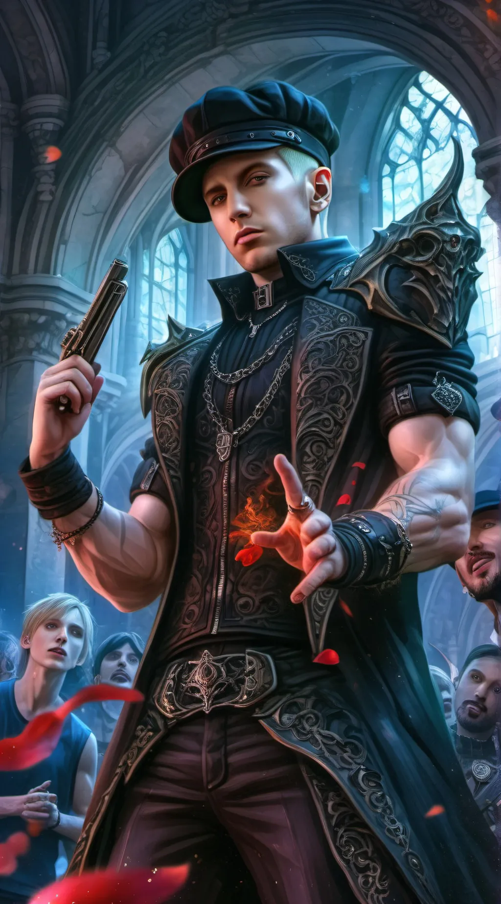 ai character: Eminem background