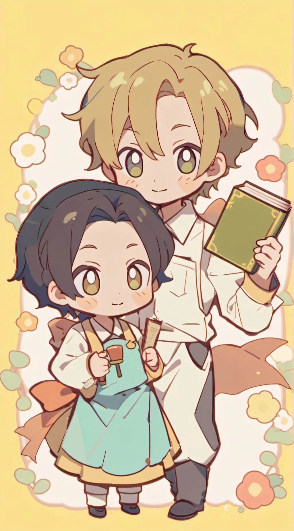 ai character: solangelo parents  background