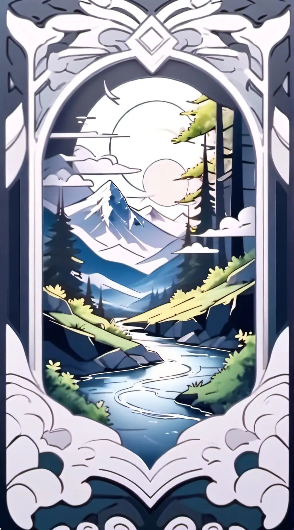 ai character: amor  background