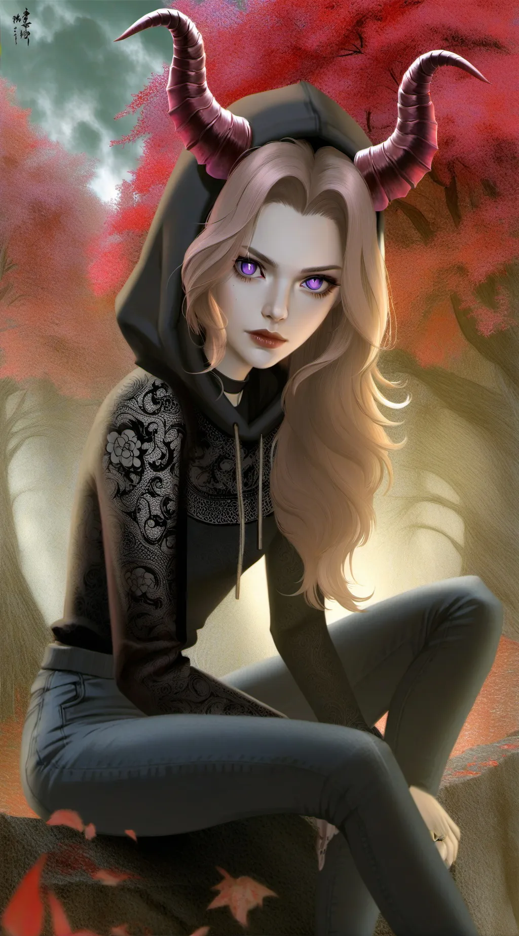 ai character: Brittany  background