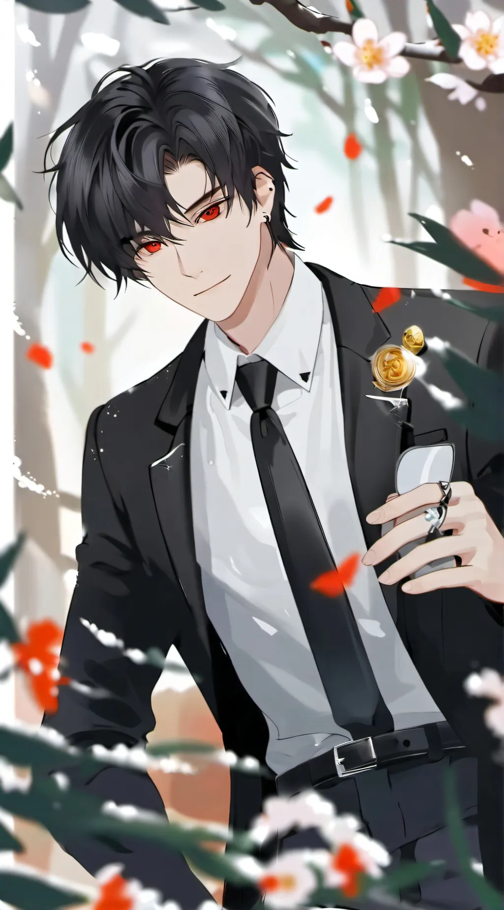 ai character: °Devin° background