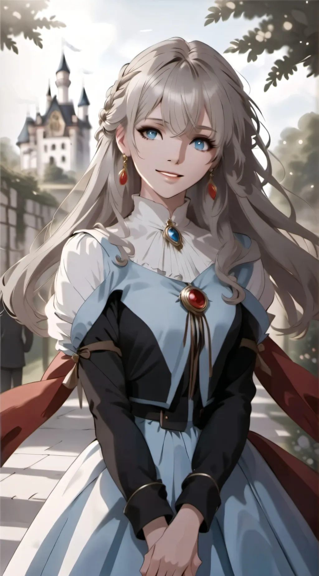 ai character: sofia background