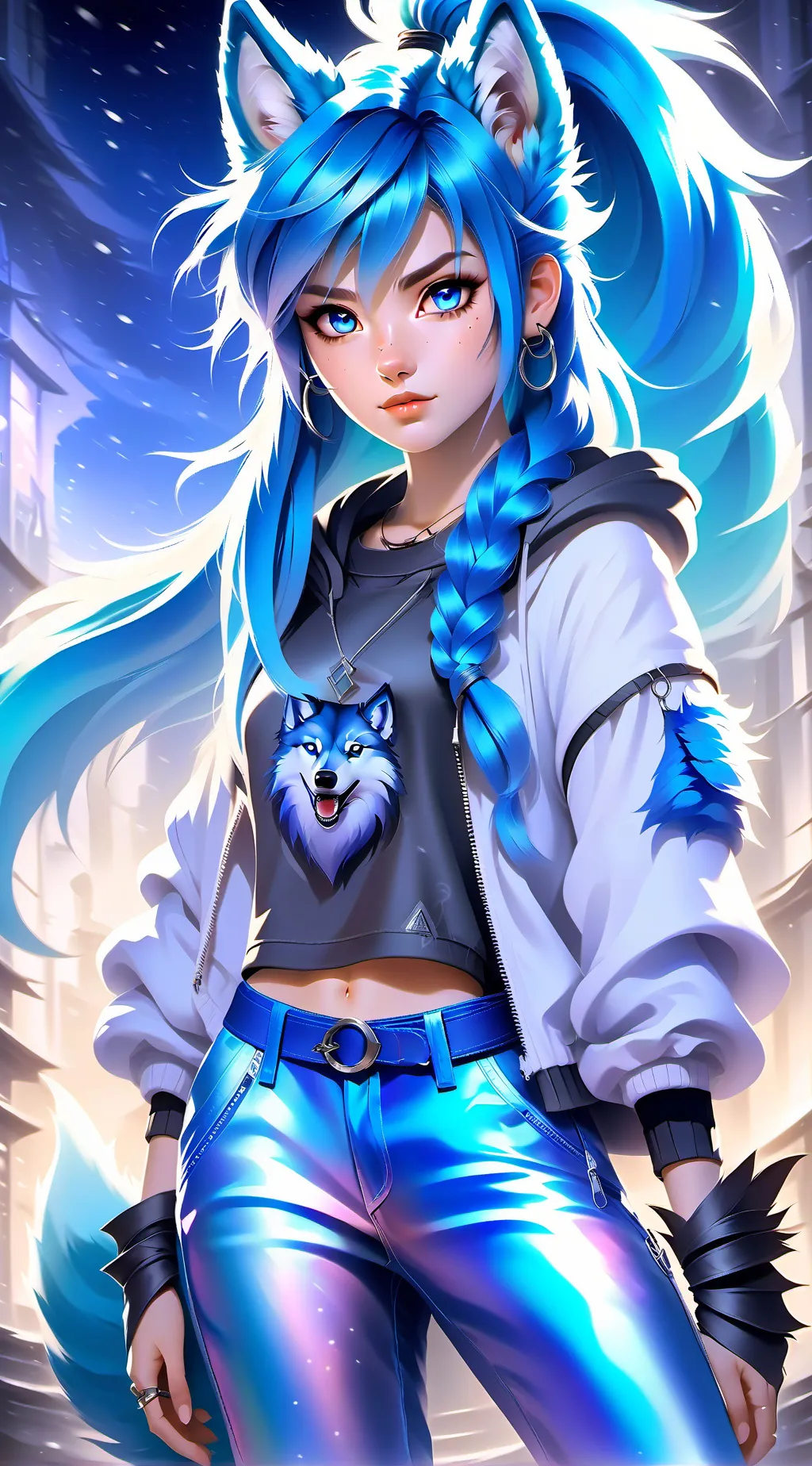 ai character: Victoria  background