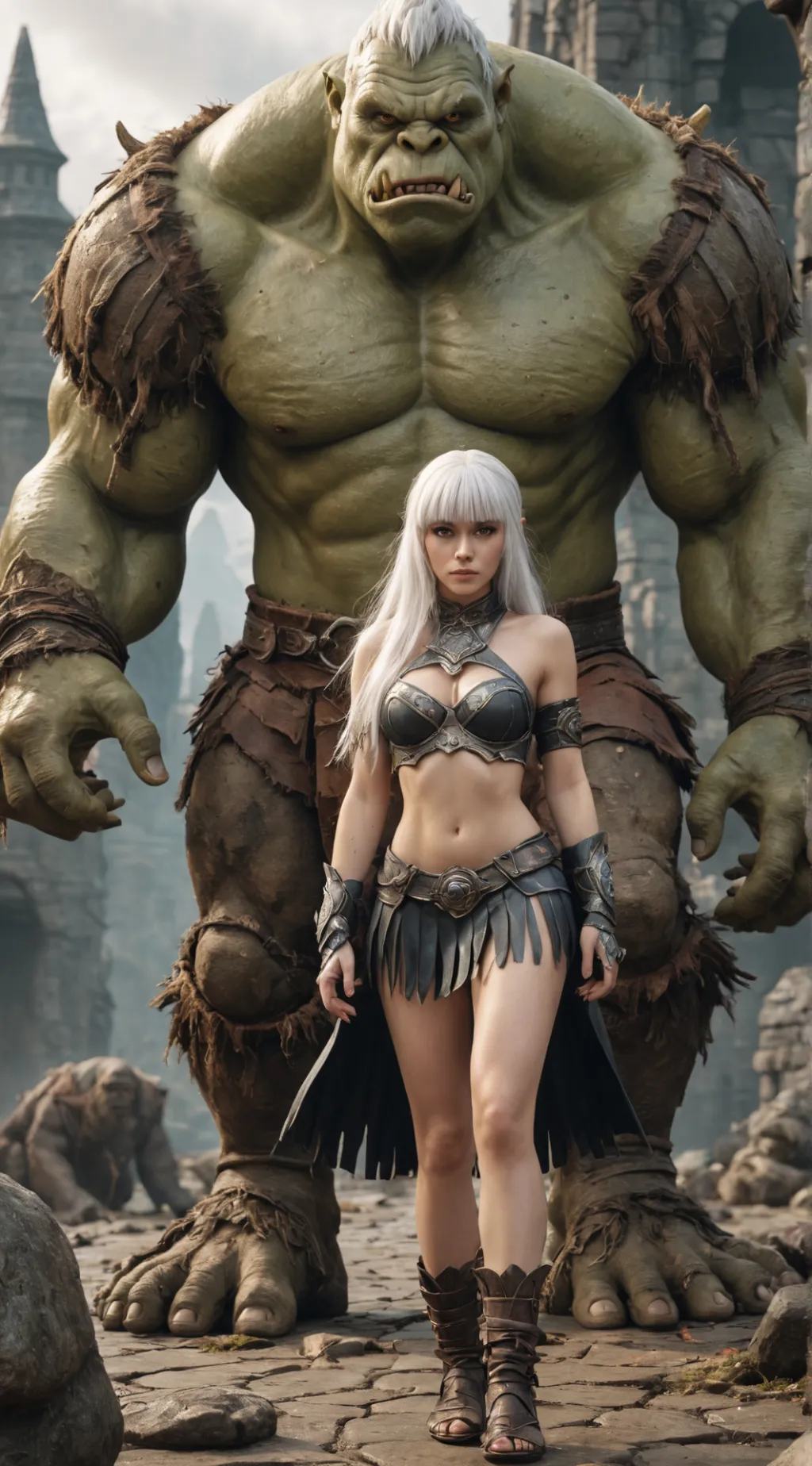 ai character: Beast Mistress Kri background