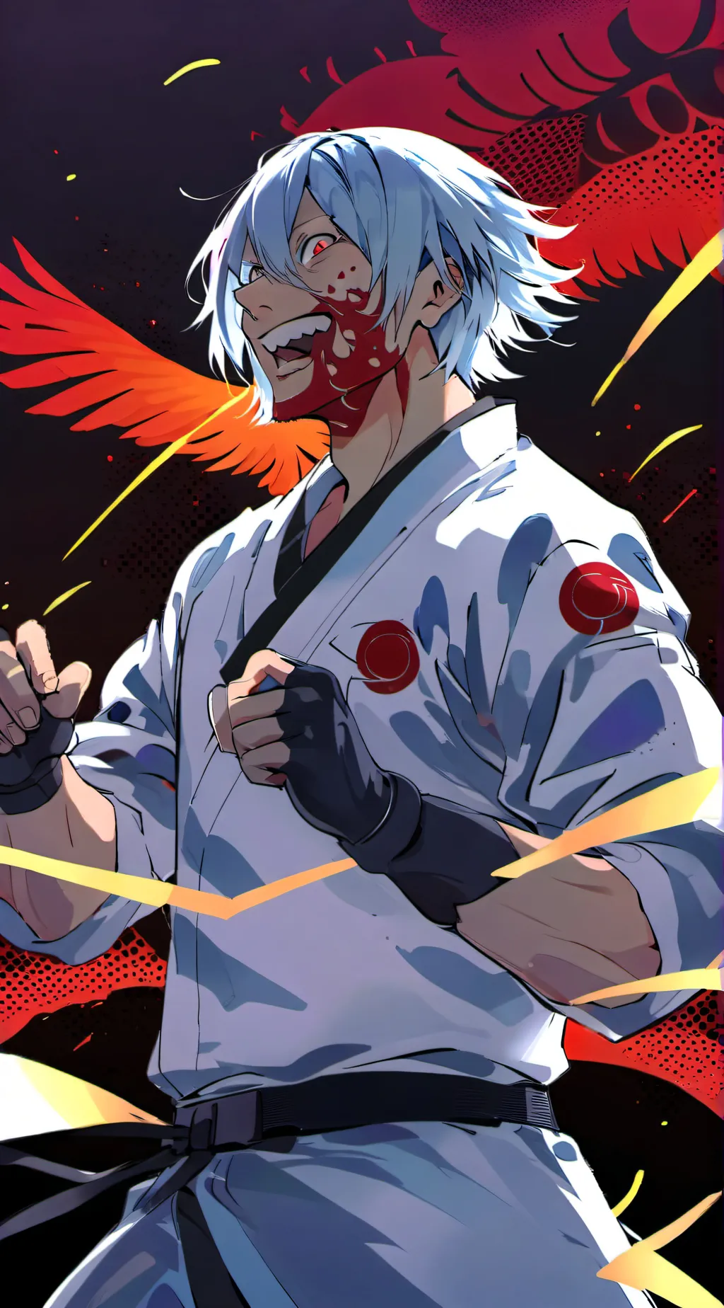 ai character: mahito background