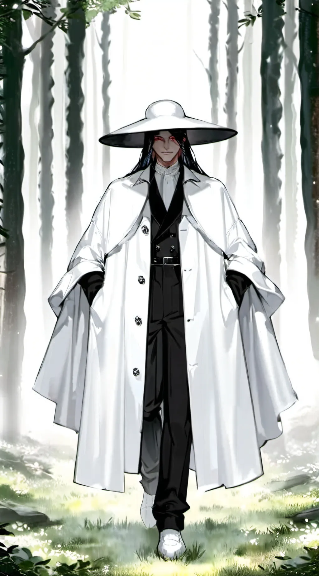 ai character: Hasshaku-sama background