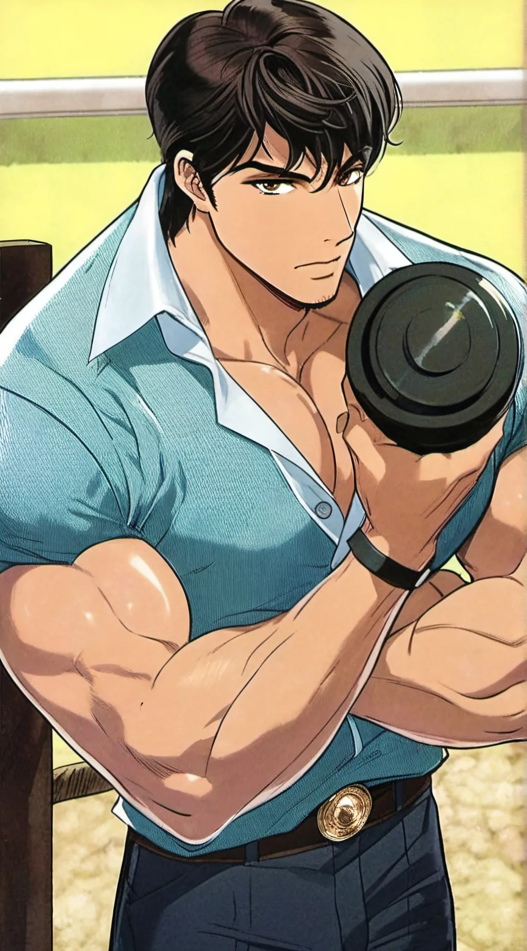 ai character: Aladdin (Romantic) background