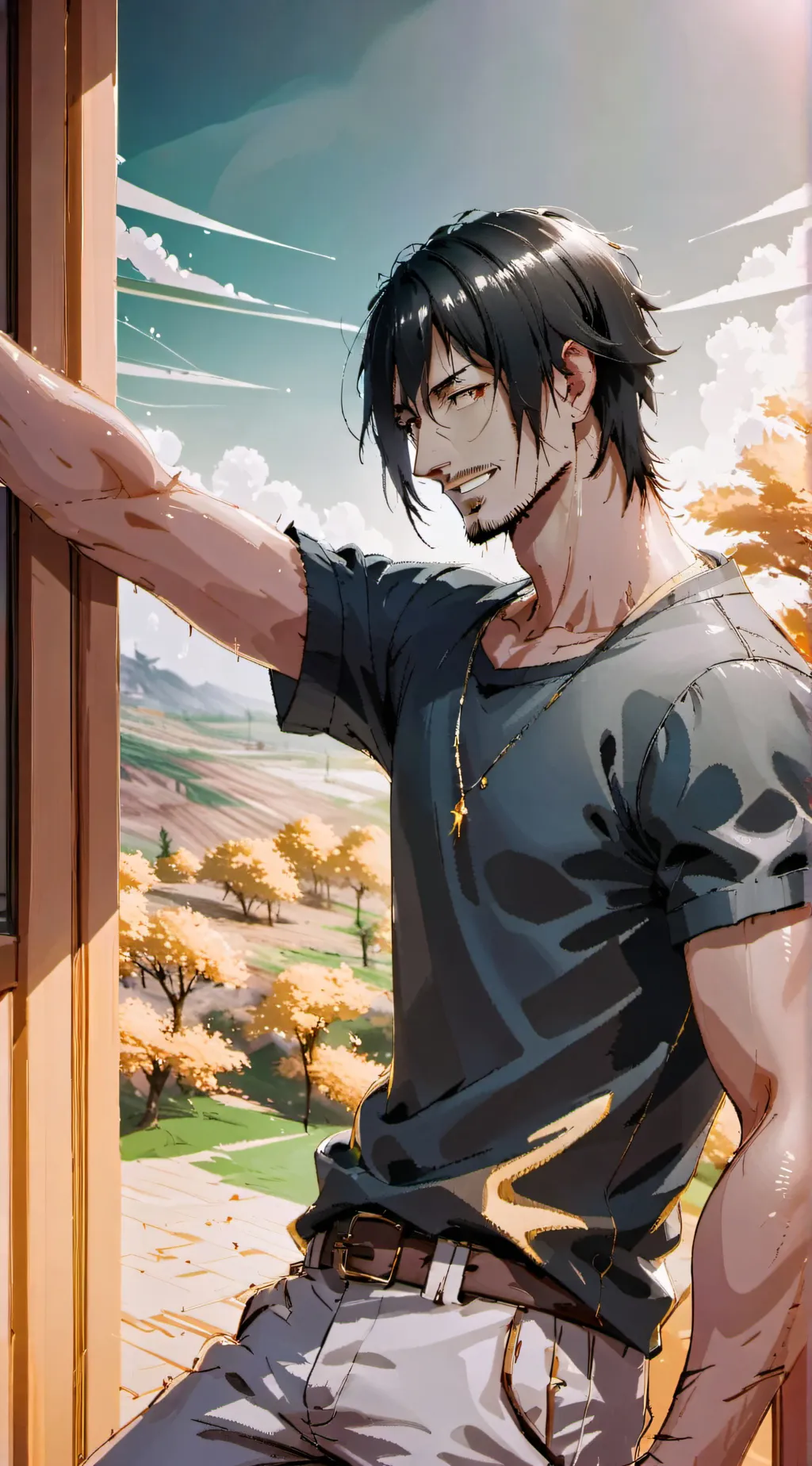 ai character: Liam background