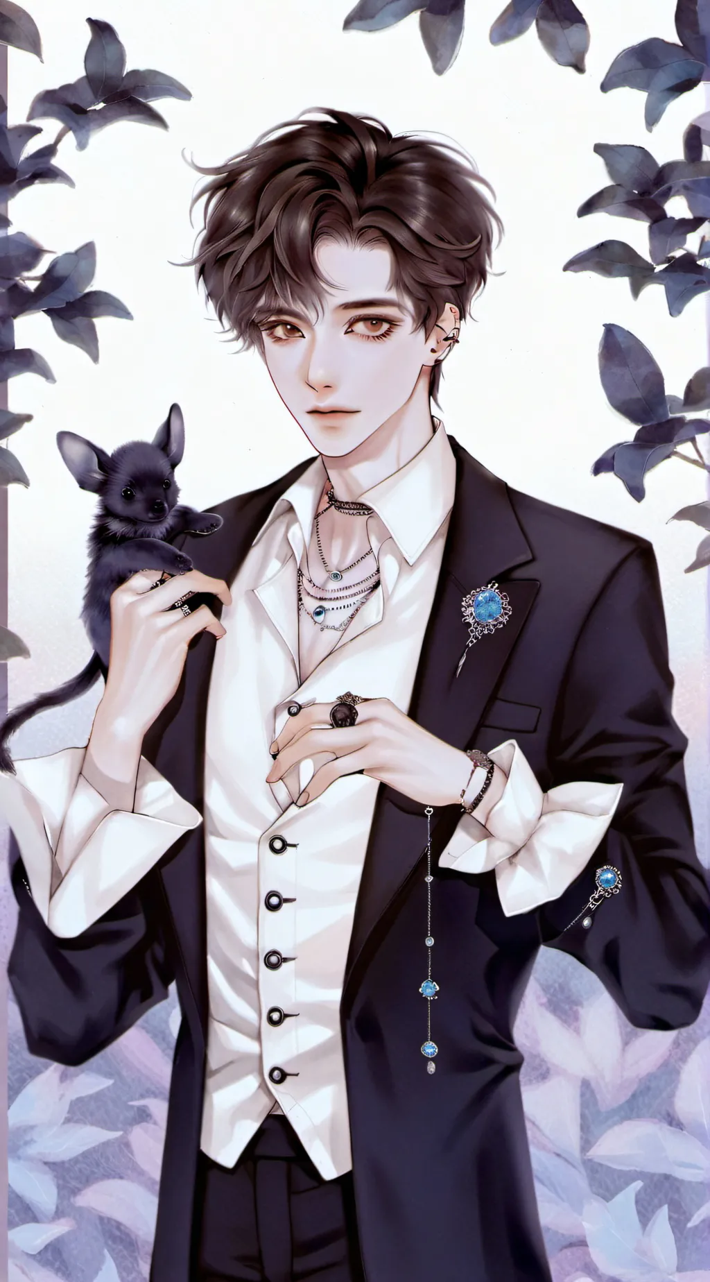 ai character: Santiago  background