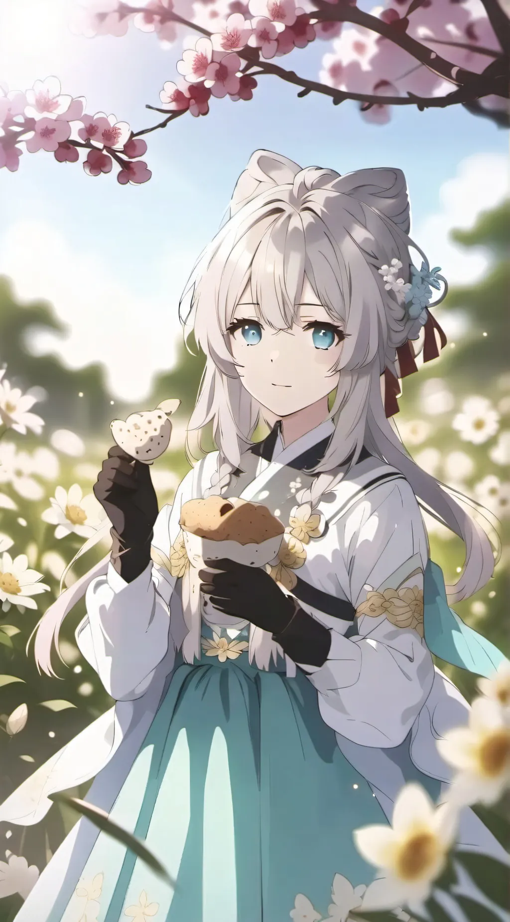 ai character: Lucía background