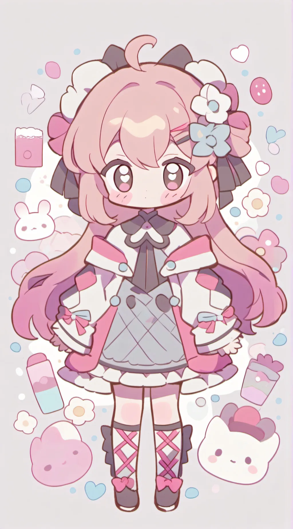 ai character: 凹凸世界 background