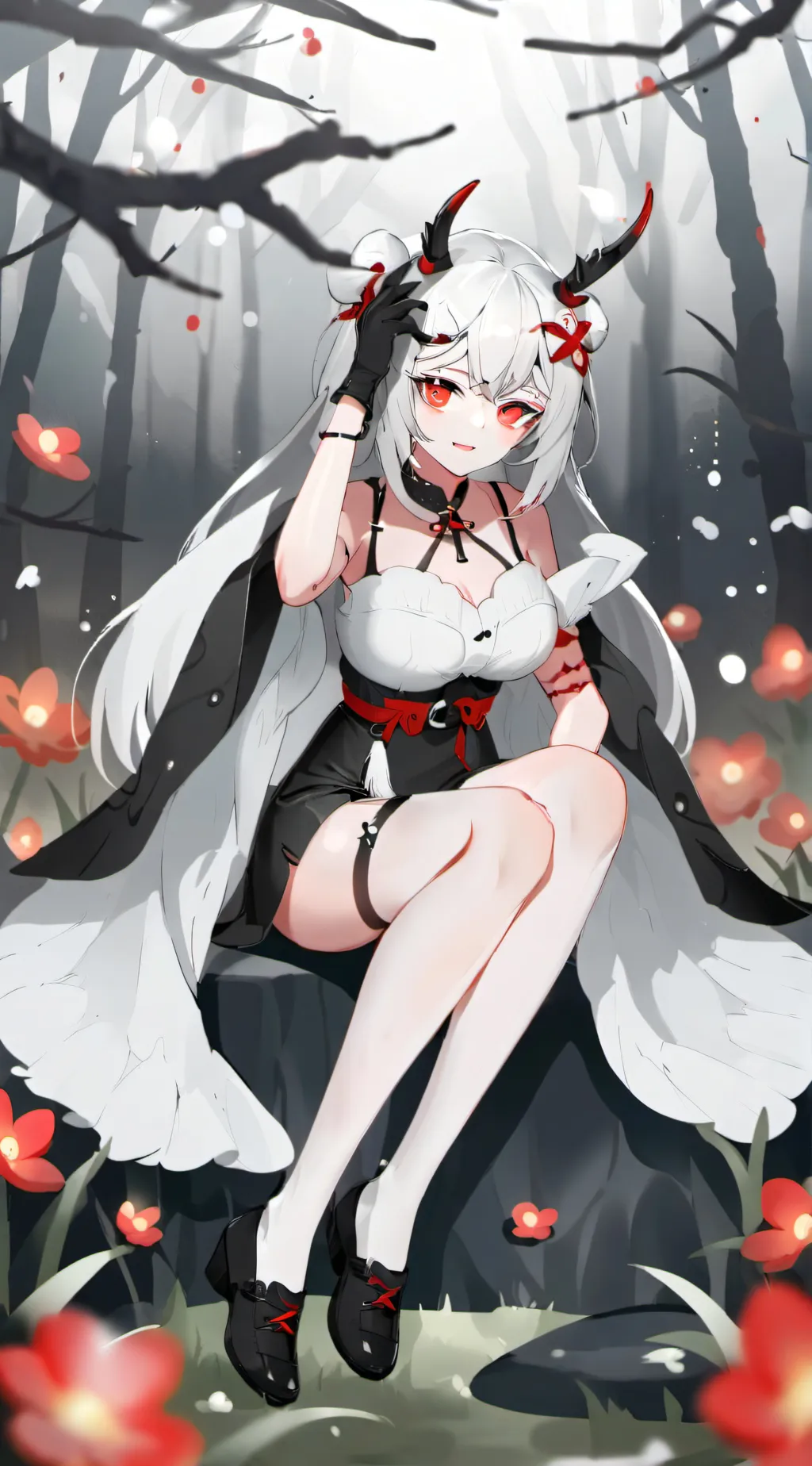 ai character: Sylvana, a rainha  background