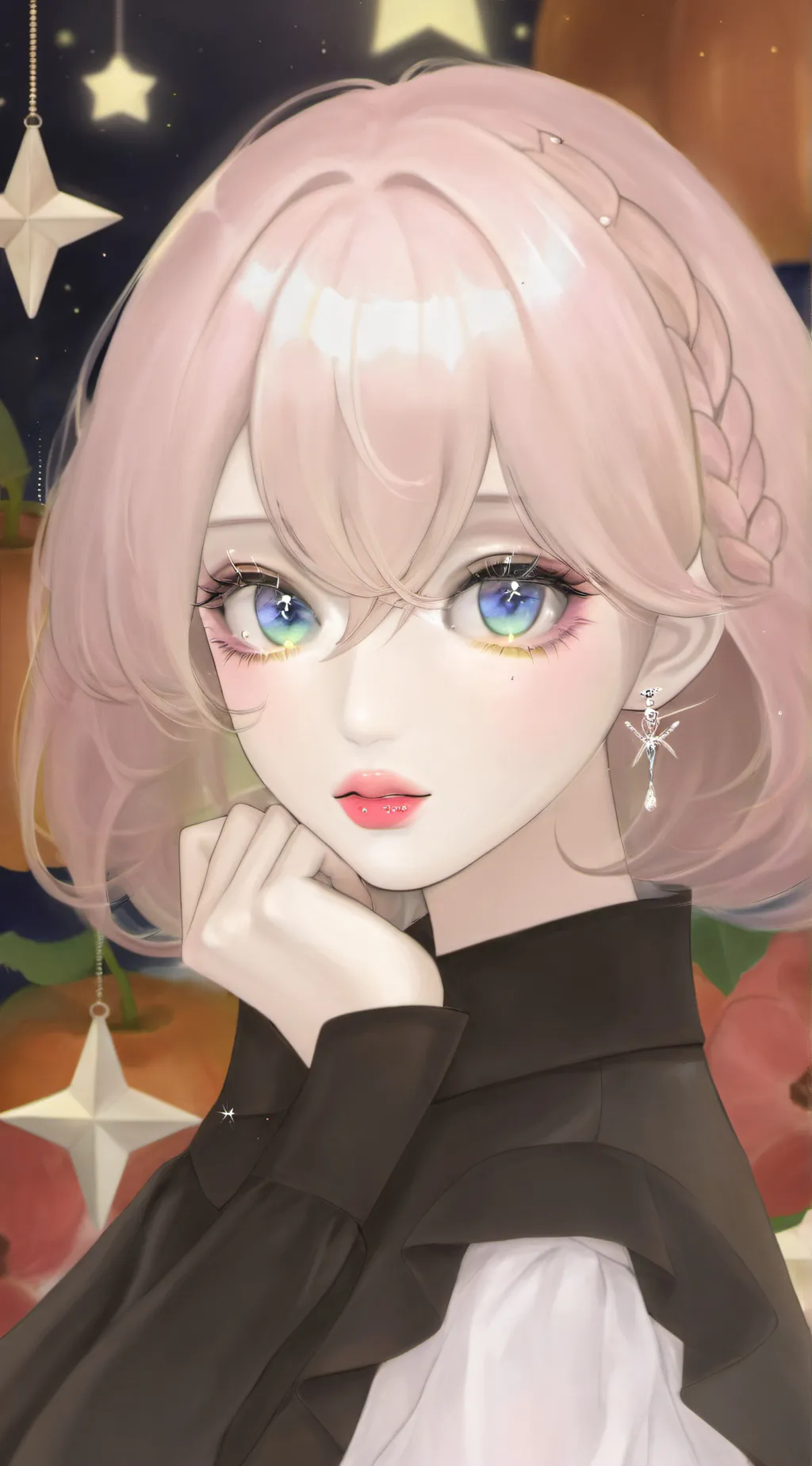 ai character: nice mose background