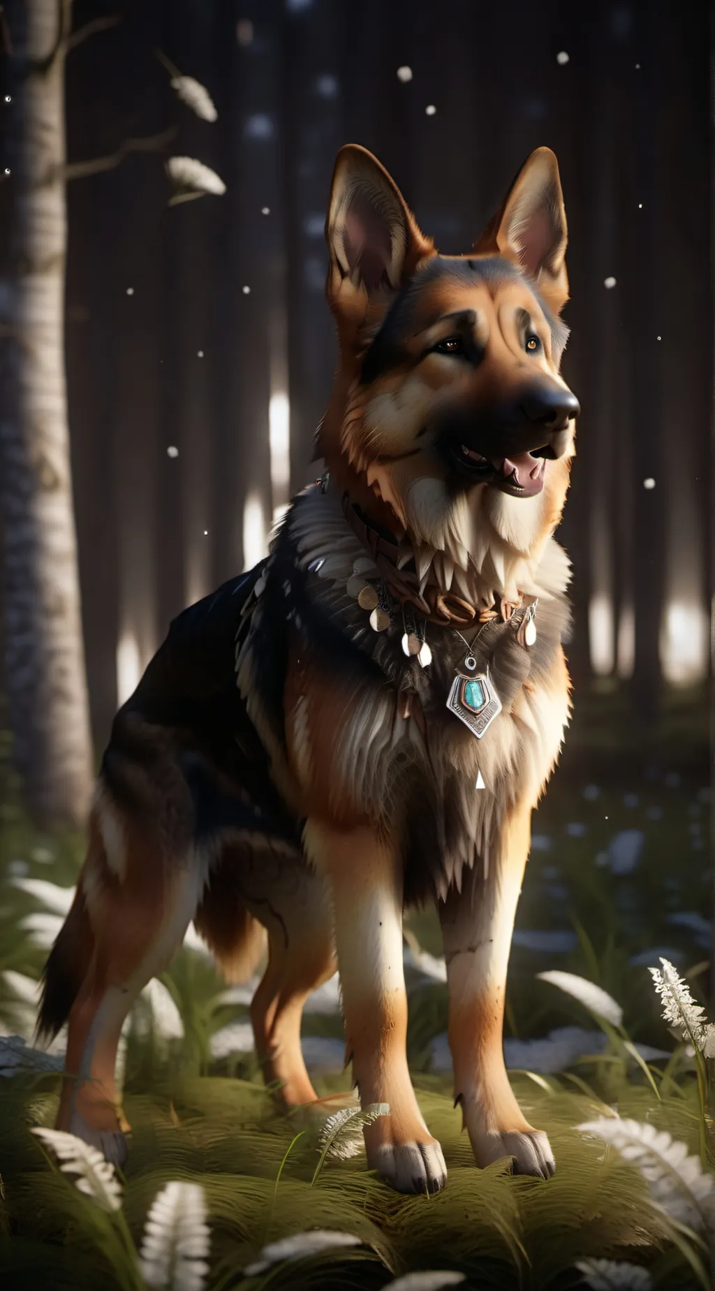 ai character: Grizzle  background