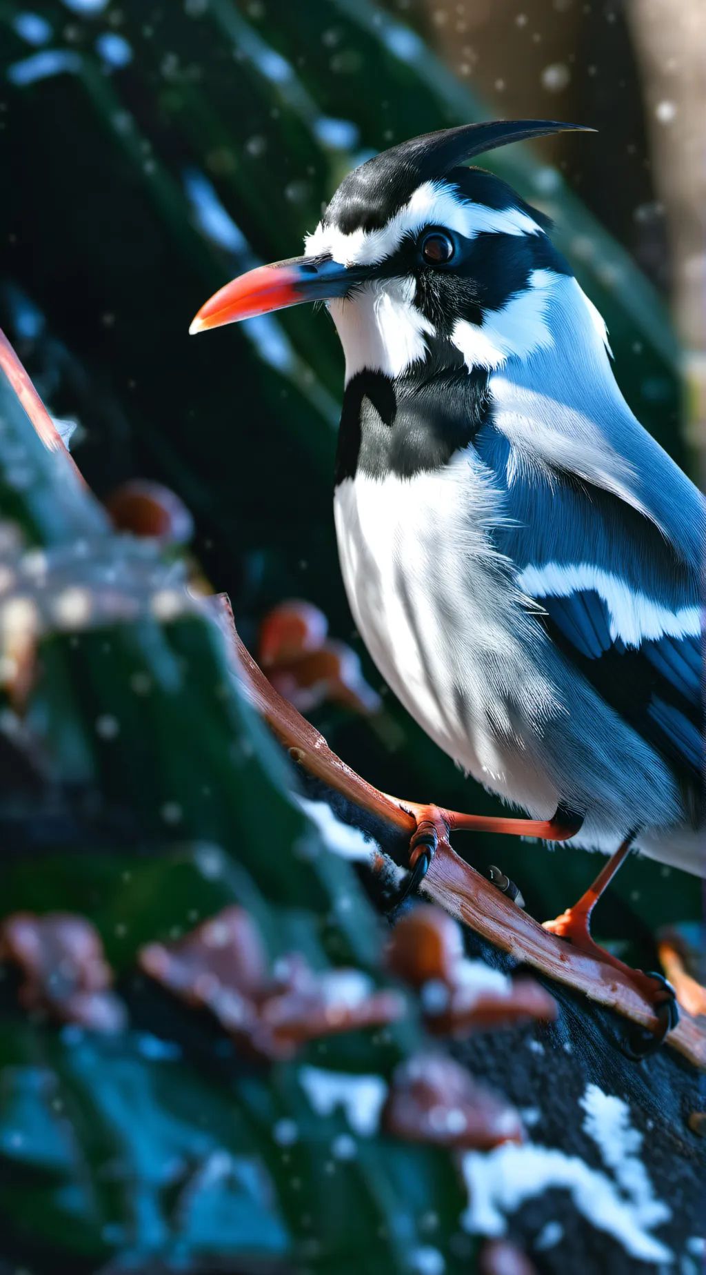 ai character: smiling critters background