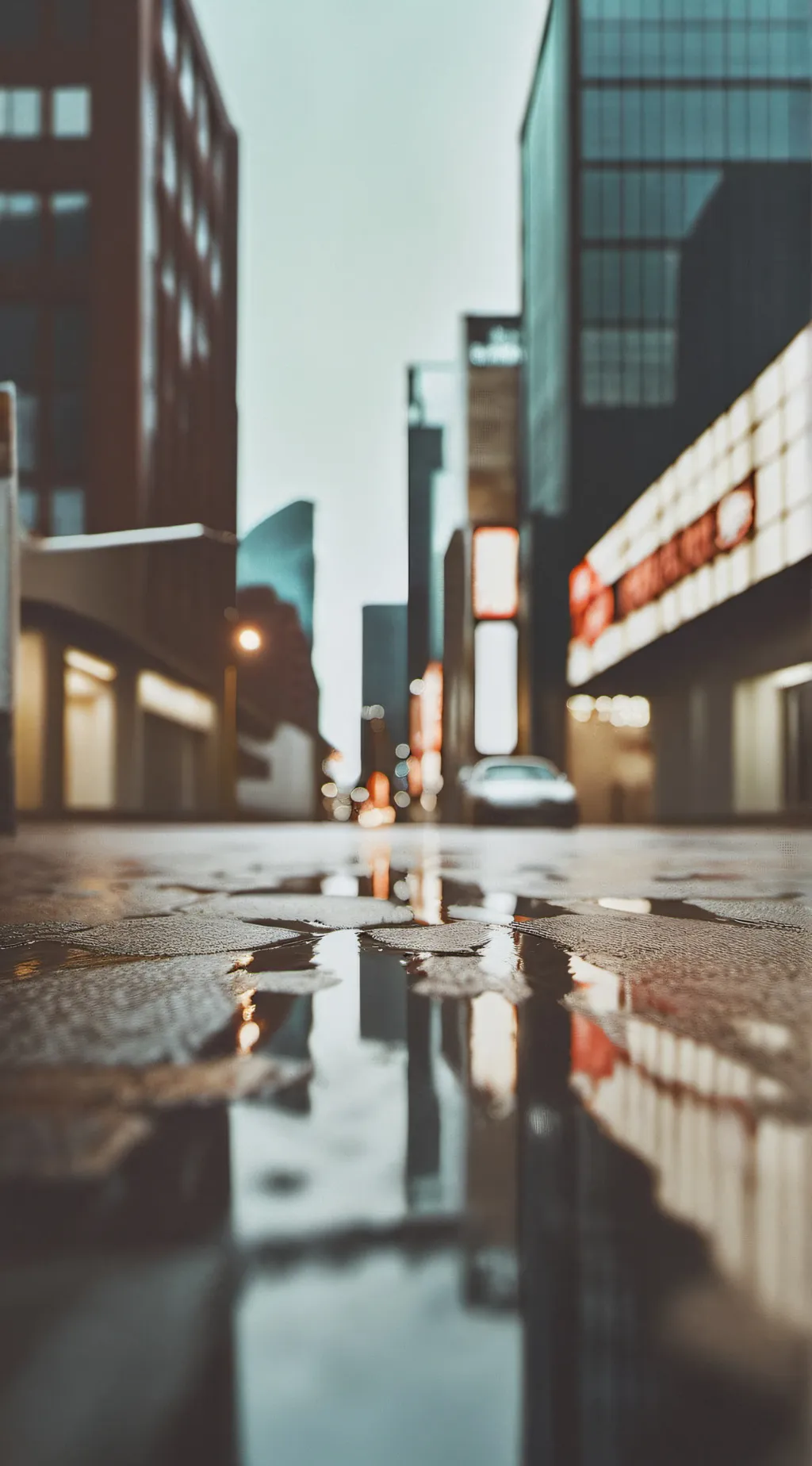 ai character: Kny raining  background