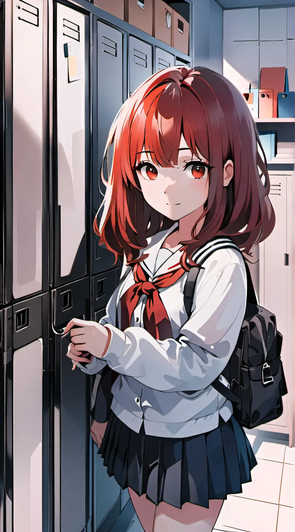 ai character: Ruby Redwood background