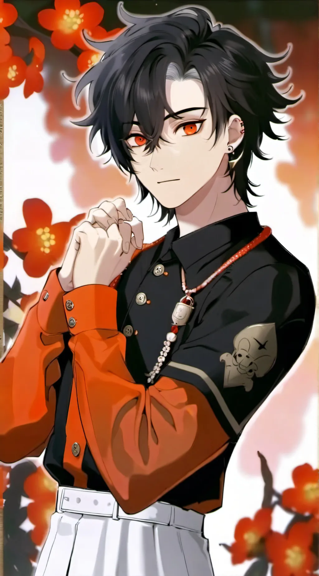 ai character: Nicolas  background